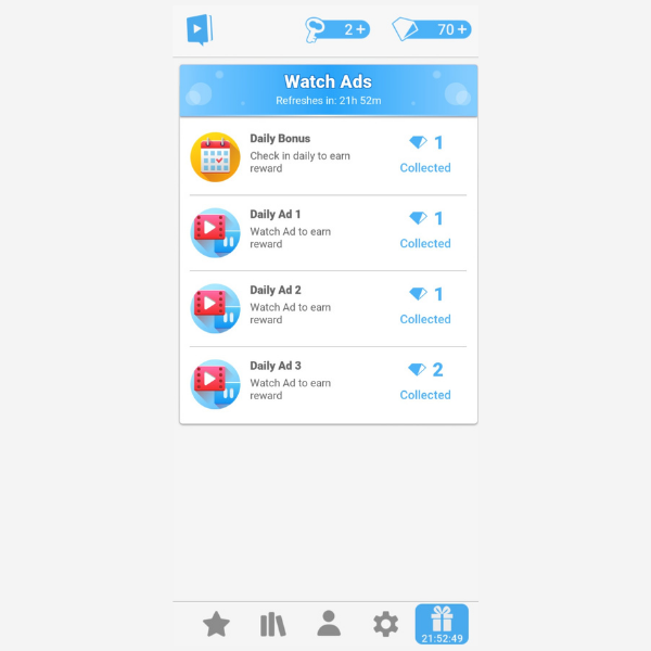 choices daily reward multiplies