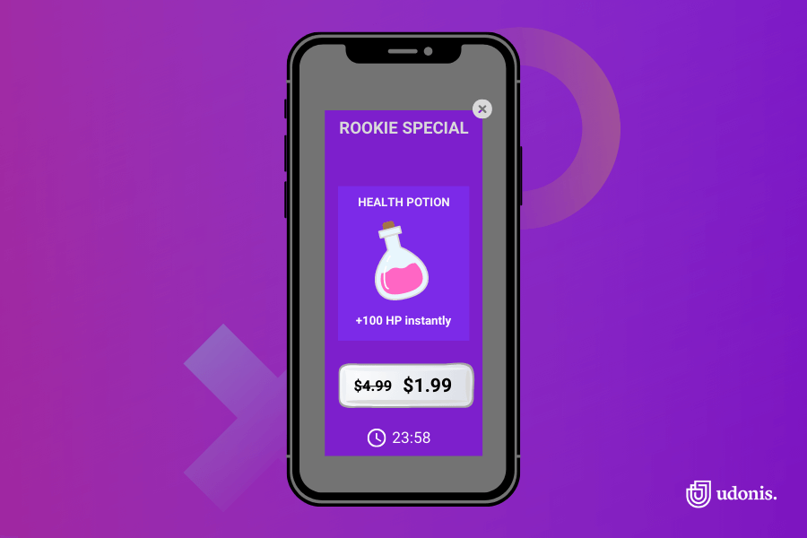 IAP offer structure monetization messaging