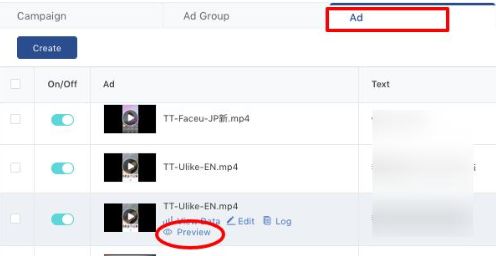 TikTok Preview by Ad