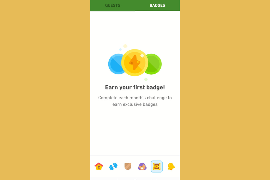duolingo badges