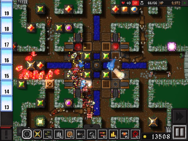 dungeon warfare tower defense game