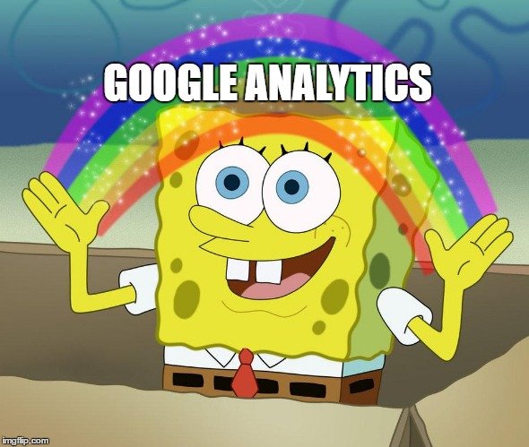 google analytics meme