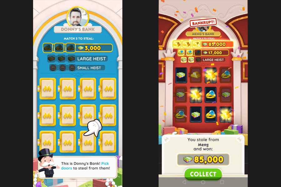 monopoly go bank heist