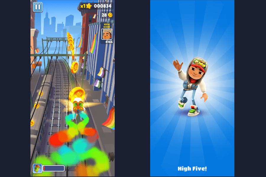 subway surfers gameplay