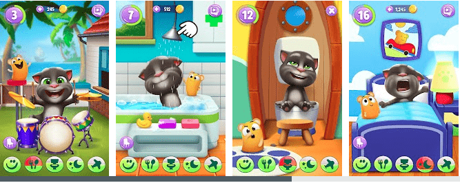 talking tom 2 app store screenshots