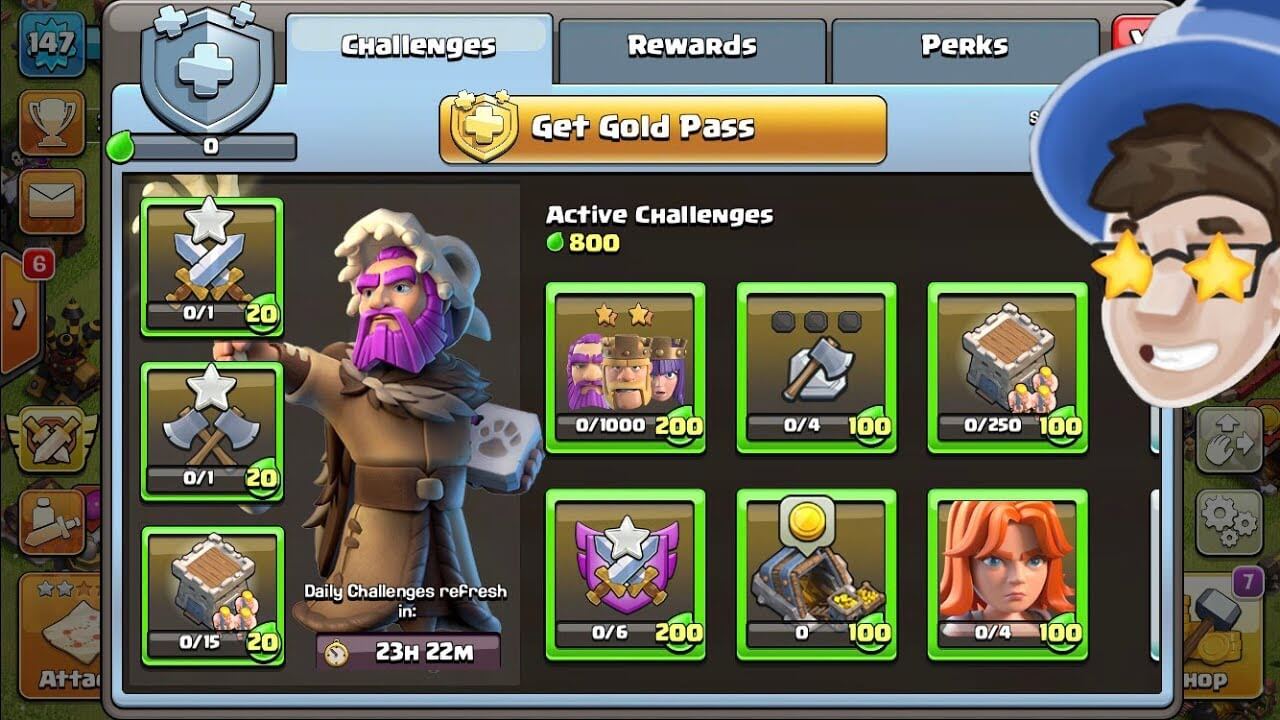 clash of clans gold pass