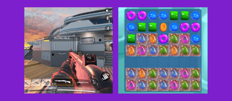 mobile game genre combination