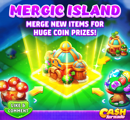 cash tornado slots merge