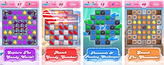 candy crush screenshots
