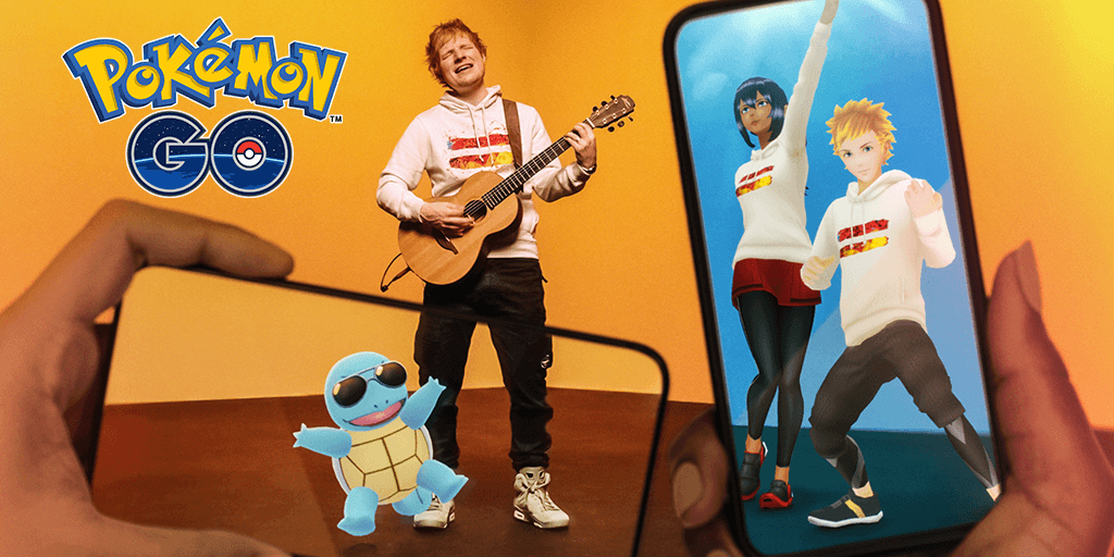 ed sheeran pokemon go mobile marketing campaign