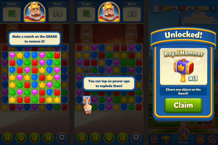 royal match gameplay