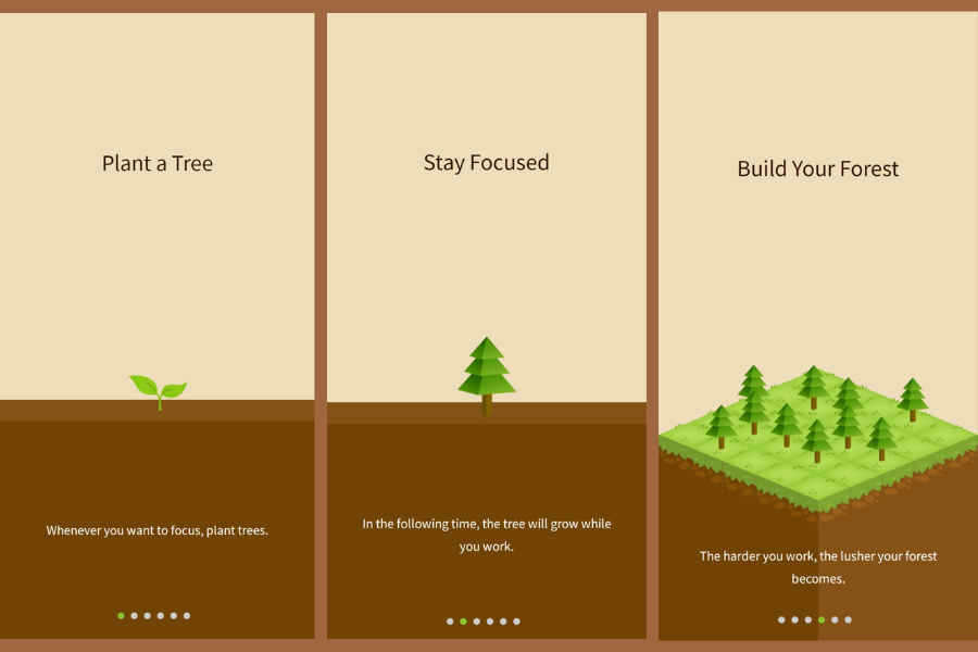 forest app gamification example