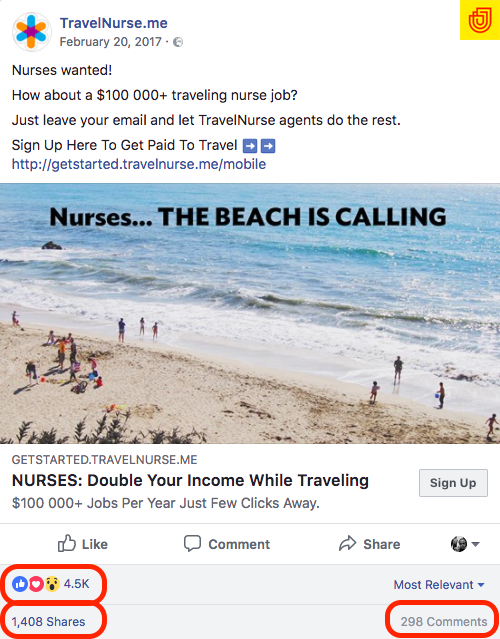 Udonis - The Social Stacking Method - Ad 2