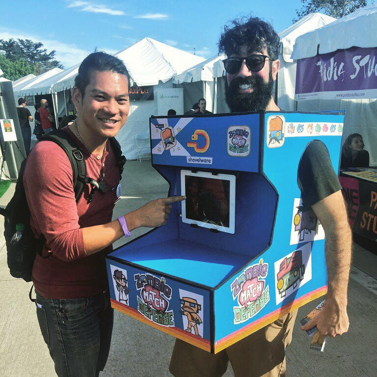 example of mobile game guerilla marketing