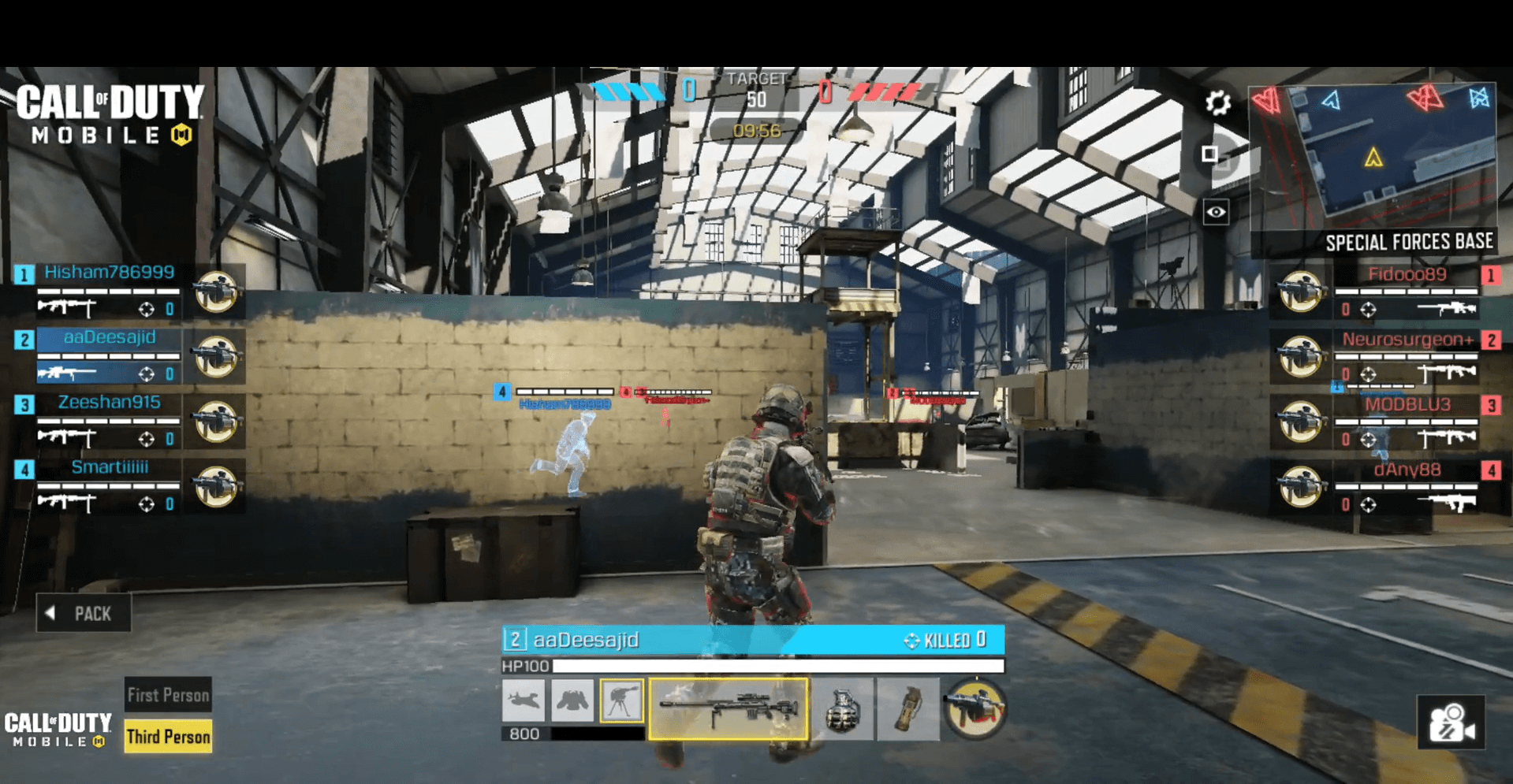 call of duty mobile spectator mode