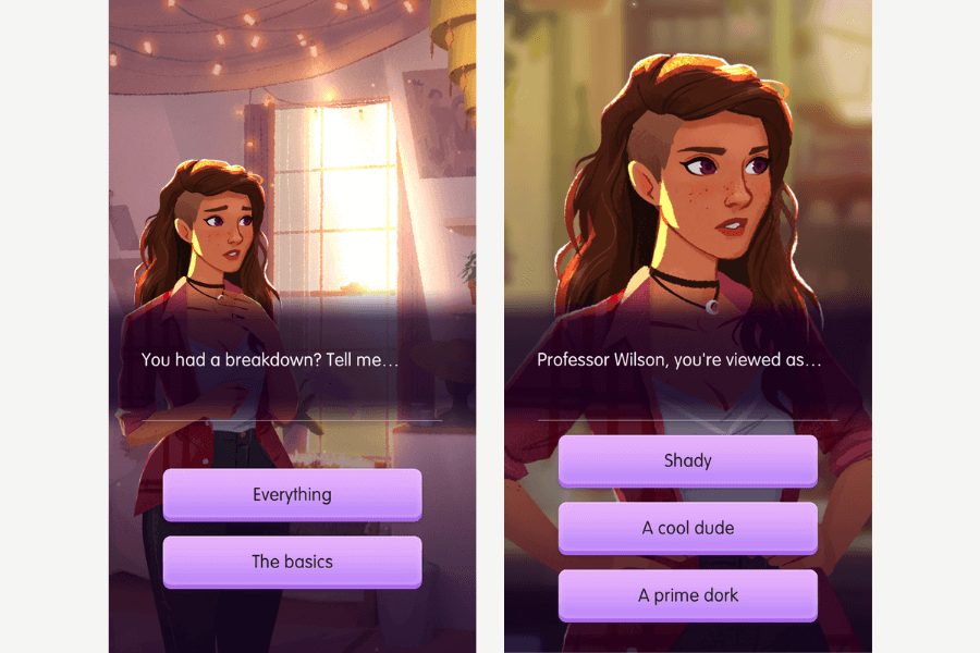 meta layer interactive choices