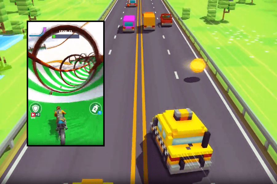 casual game ads action games