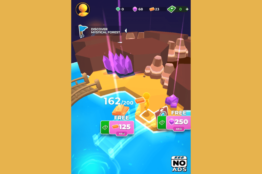 rewarded video ad example