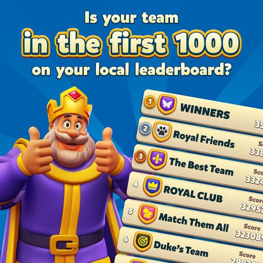 royal match leaderboard
