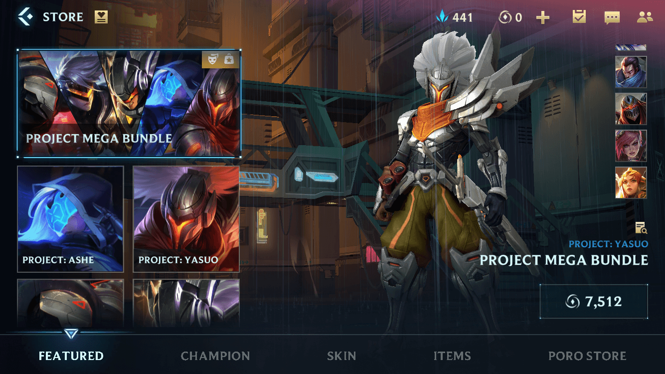 featured section wild rift monetization