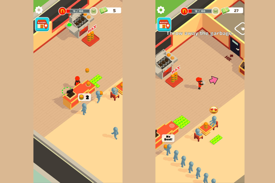 burger please gameplay